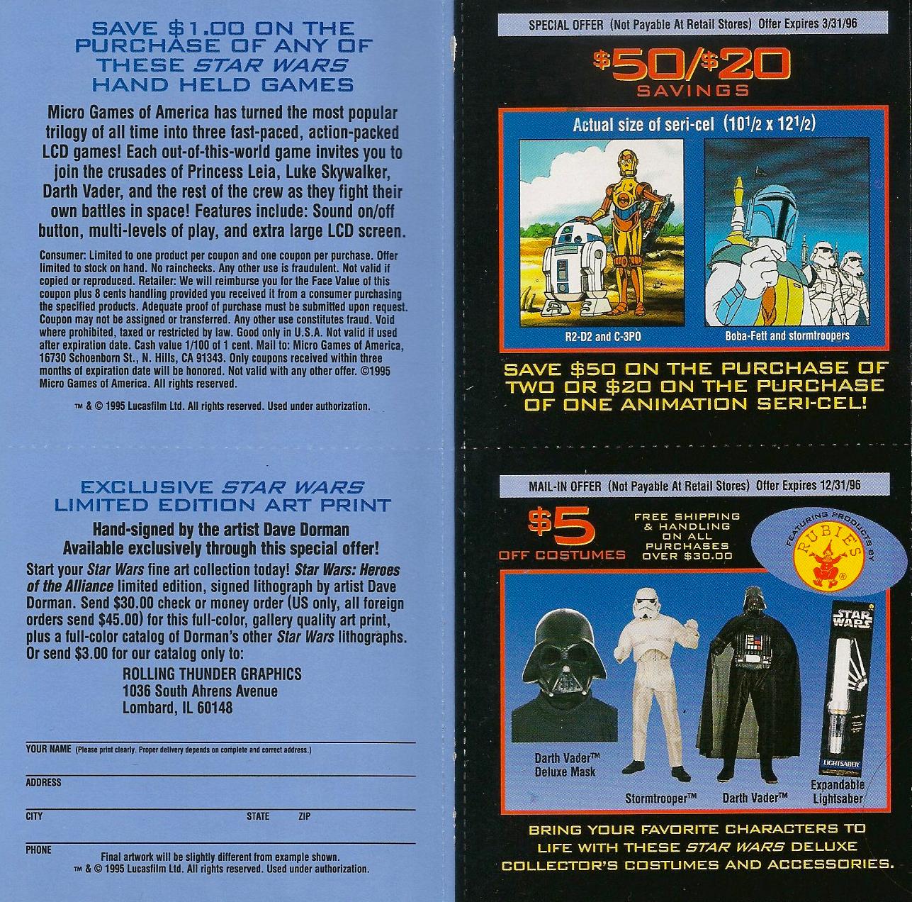 star wars vhs releases